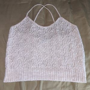 Vintage Crochet Crop Top